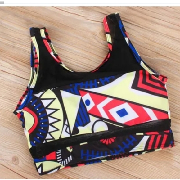 African Print Swim Set - Picture 3 of 14